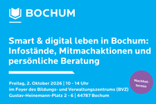 Öffnet die Seite 'Smart & digital leben in Bochum'